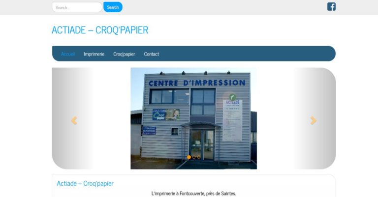 Croq'Papier - Imprimerie Actiade