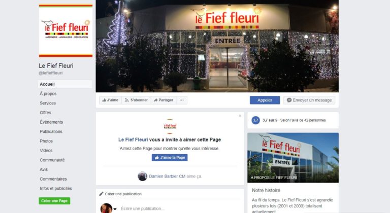 Facebook Fief Fleuri
